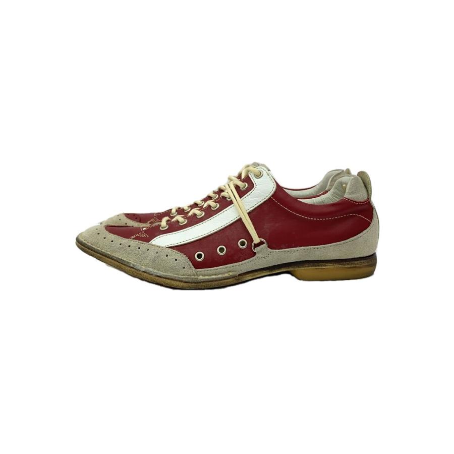 KATHARINE HAMNETT LONDON◇ローカットスニーカー/24.5cm/RED/レザー 