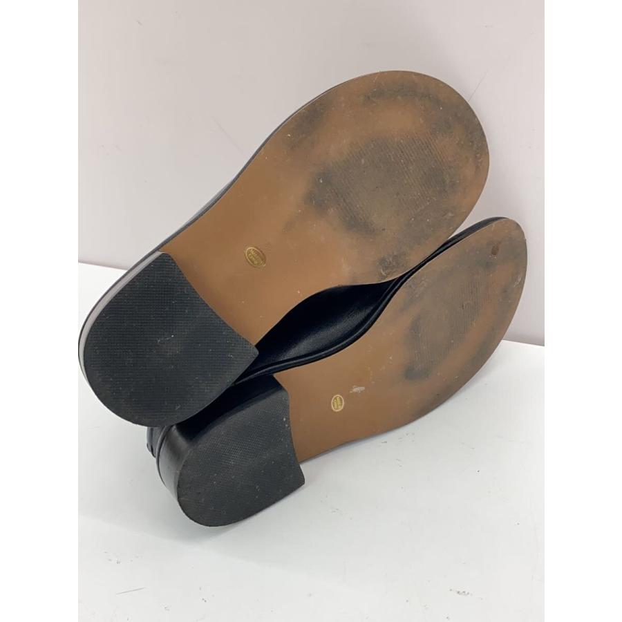 TODAYFUL◇シューズ/38/BLK/レザー/スライドレザーシューズ/スリッポン