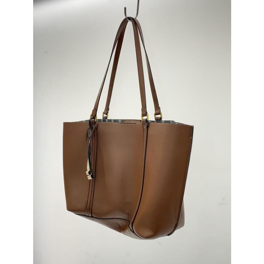 未使用品　 バックパック　ブラウン ZARA◇トートバッグ/フェイクレザー/BRW/無地/80089348-4 : セカンド