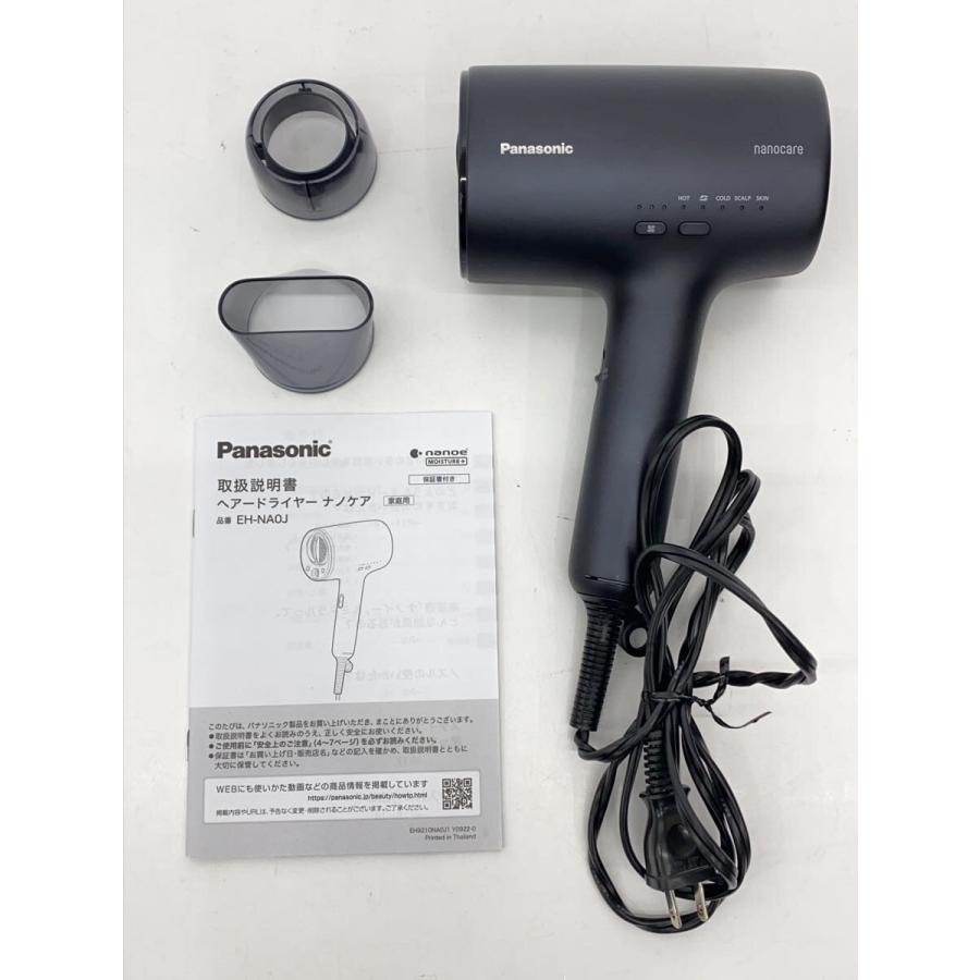 Panasonic ナノケア ヘアドライヤー EH-NA0J ブラック Panasonic◇ドライヤー・ヘアアイロン ナノケアEH-NA0J-A// : セカンド