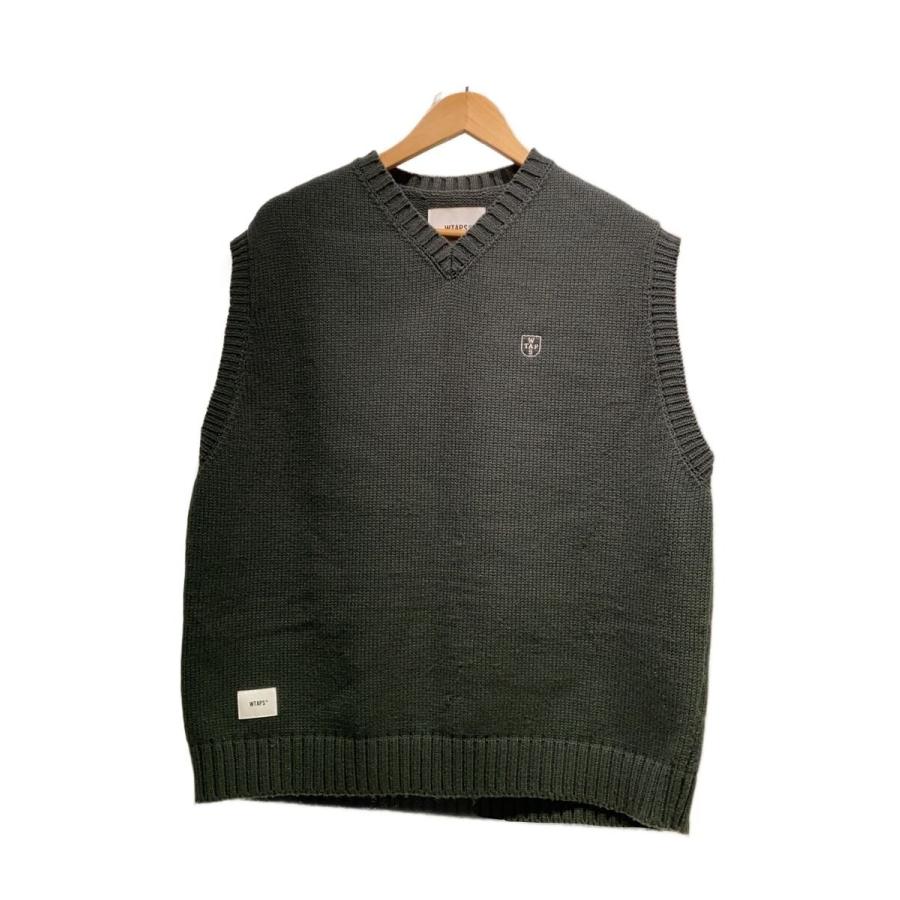 即日発送！美品 wtapsダブルタップス Vネックニットベスト WTAPS