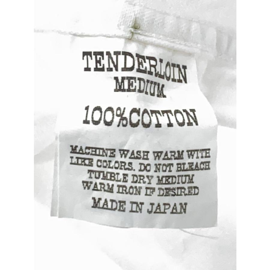 TENDERLOIN◆半袖シャツ/M/コットン/ホワイト｜ssol-shopping｜04