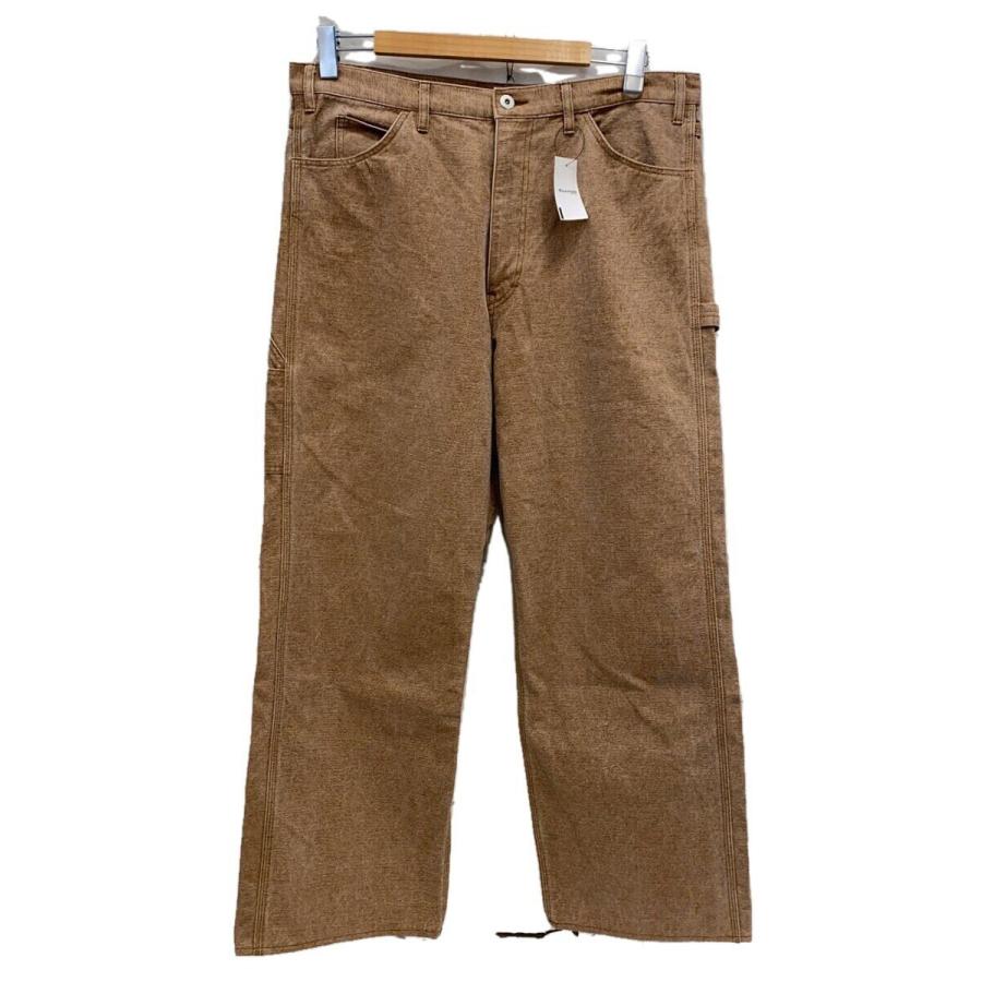 AURALEE◇ボトム/5/コットン/CML/A24AP04HG/WASHED ORGANIC CANVAS 
