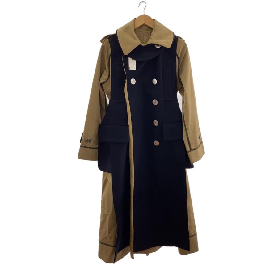 sacai コート size2 ネイビー 18-01863M sacai◇ネイビー// : セカンドストリートYahoo!店 - 通販 - Yahoo