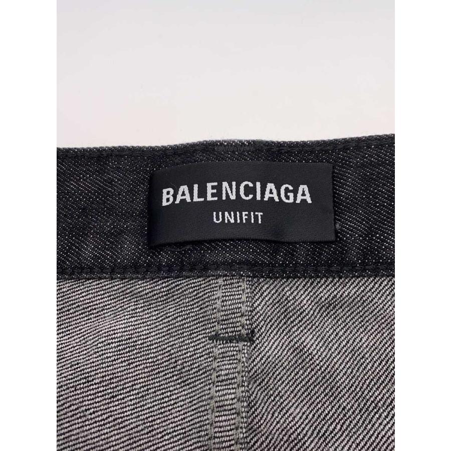 BALENCIAGA◇21aw/ダメージ加工デストロイバギーデニムパンボトム/XS 