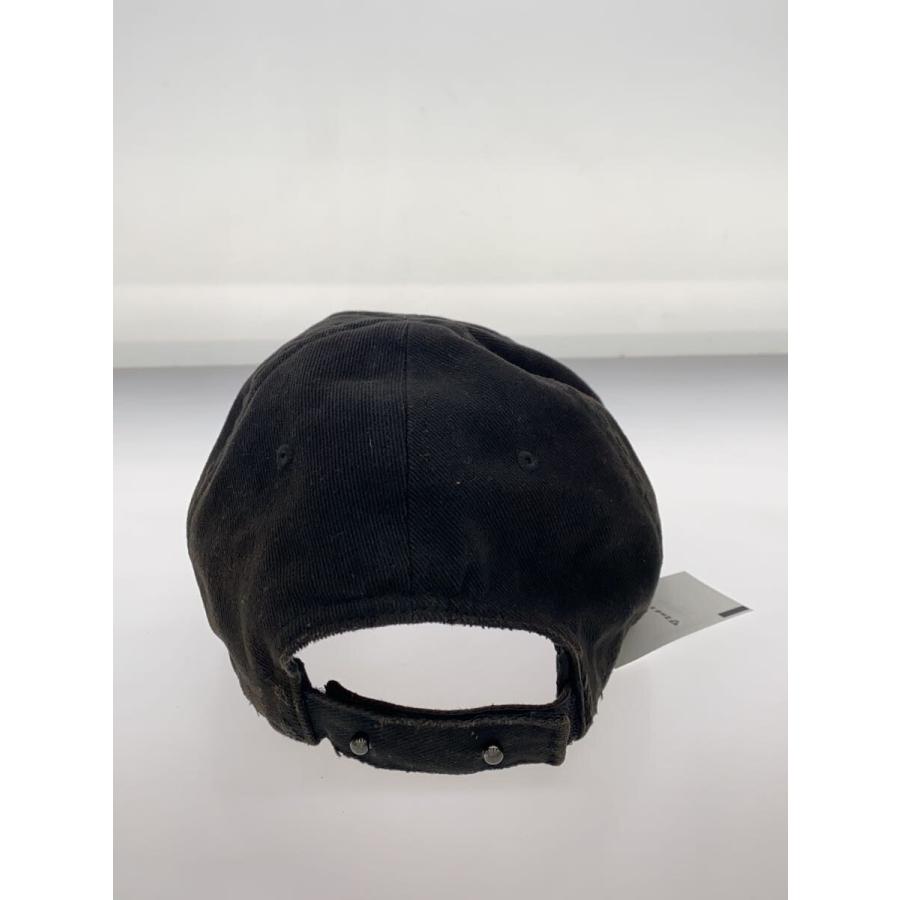 BALENCIAGA◇23SS/Heavy Piercing Cap/キャップ/L/コットン/BLK/メンズ