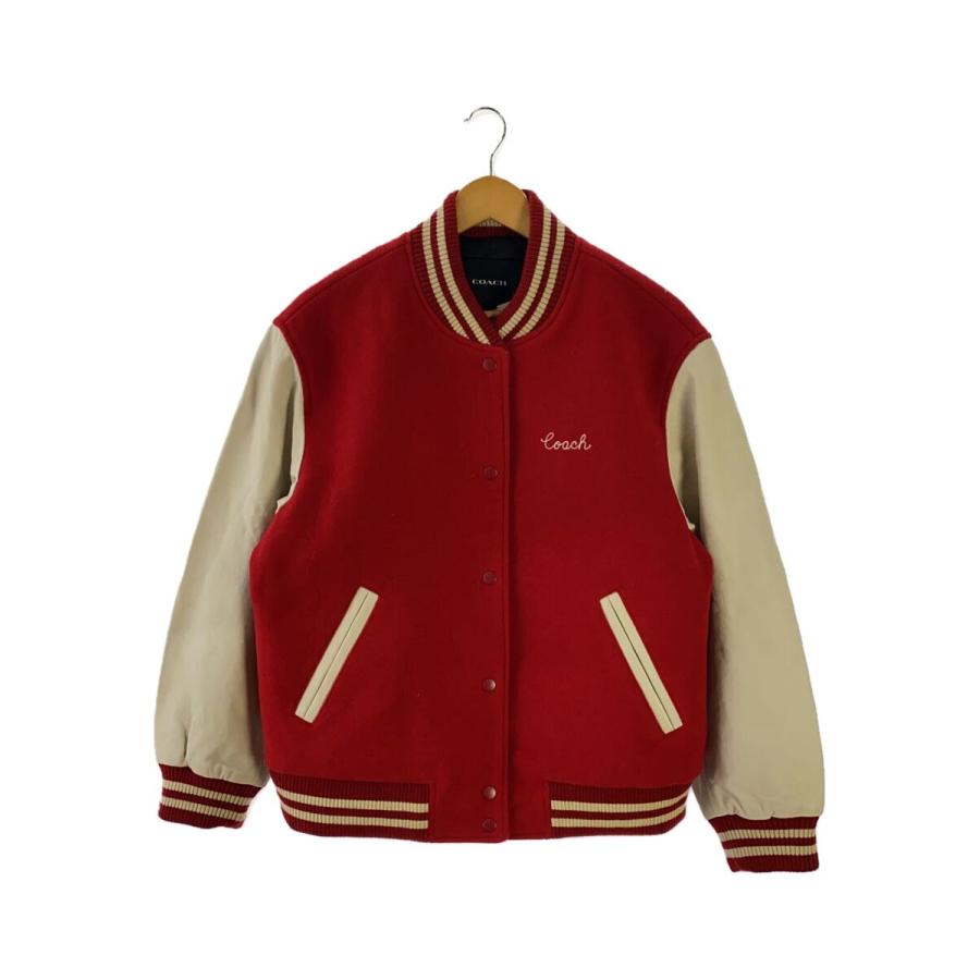 COACH◇スタジャン/M/ウール/RED : セカンドストリートYahoo!店 - 通販