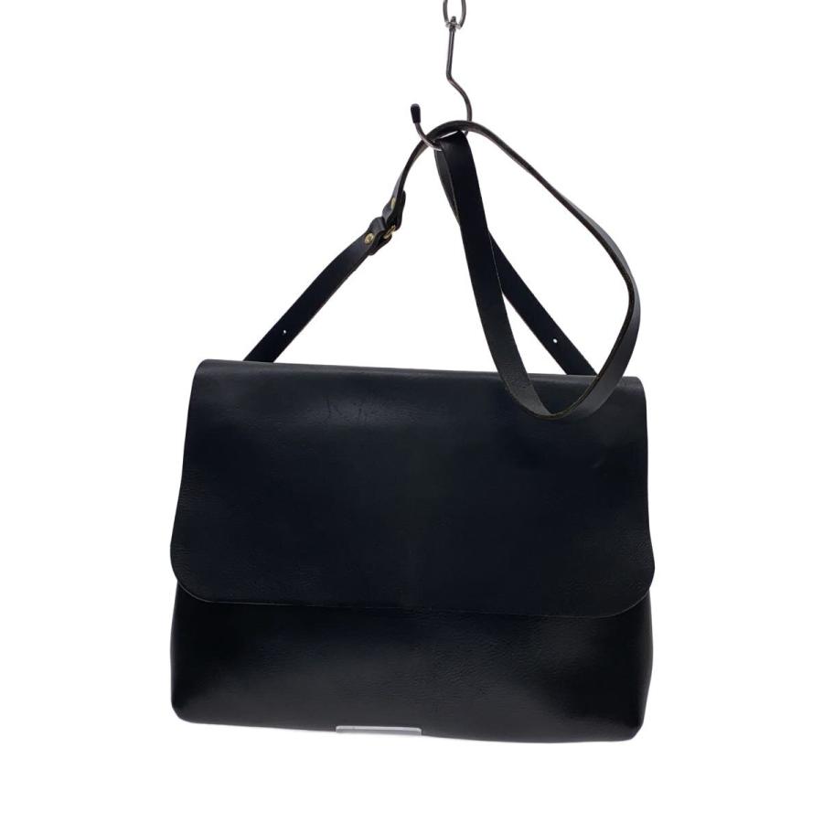 HERZ 黒 レザー ショルダーバッグ HERZ◇ショルダーバッグ/--/BLK : セカンドストリートYahoo!店 - 通販