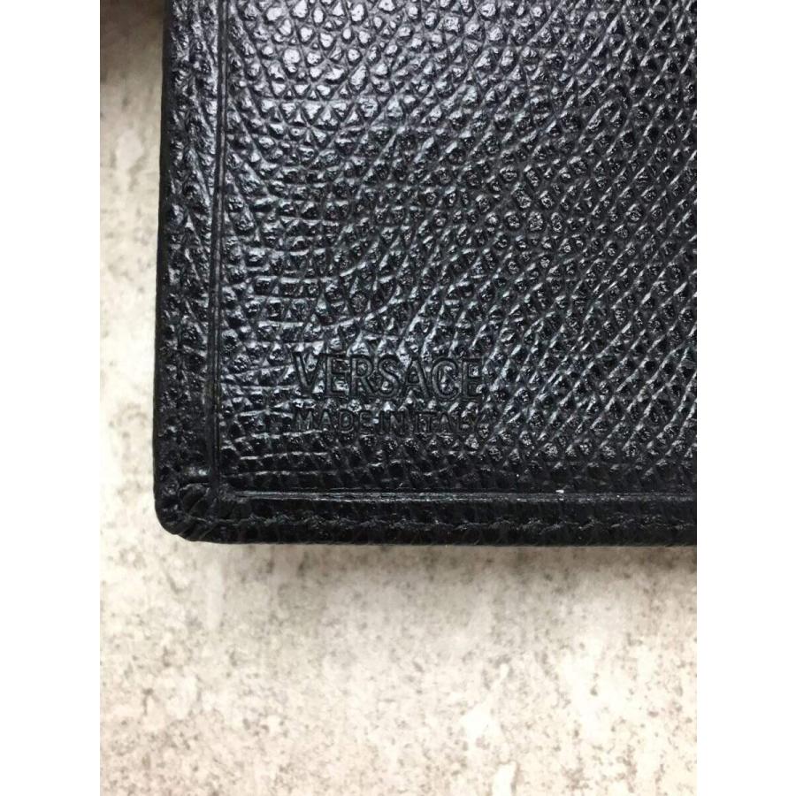 VERSACE 長財布 黒 レザー ラ メドゥーサ ロング ウォレット ブラック | VERSACE JP