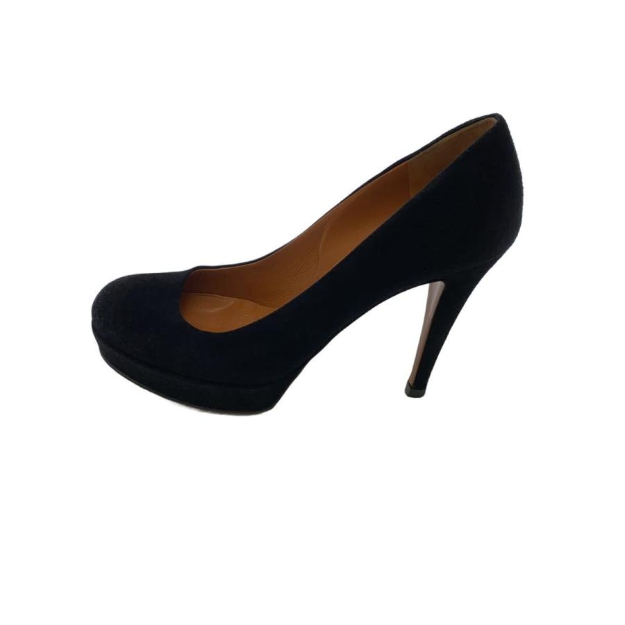 GUCCI ブラック ウェッジヒール パンプス　37 GUCCI◇パンプス/37.5/BLK/269703 : セカンドストリートYahoo!店