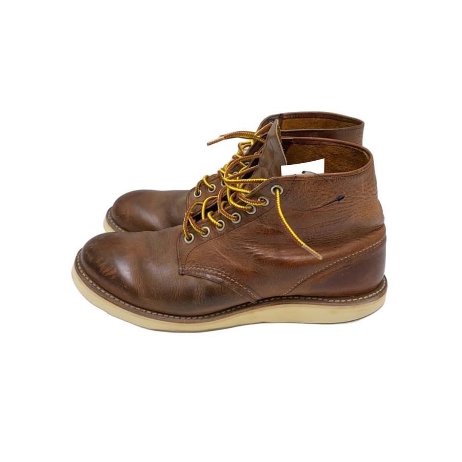 RED WING◇レースアップブーツ/27.5cm/BRW/レザー/9111/USA製