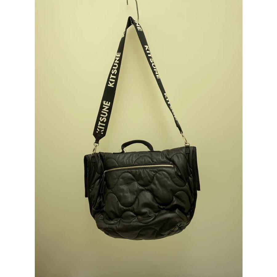 MAISON KITSUNE◇NYLON QUILTED BAG/2way/ショルダーバッグ/ナイロン