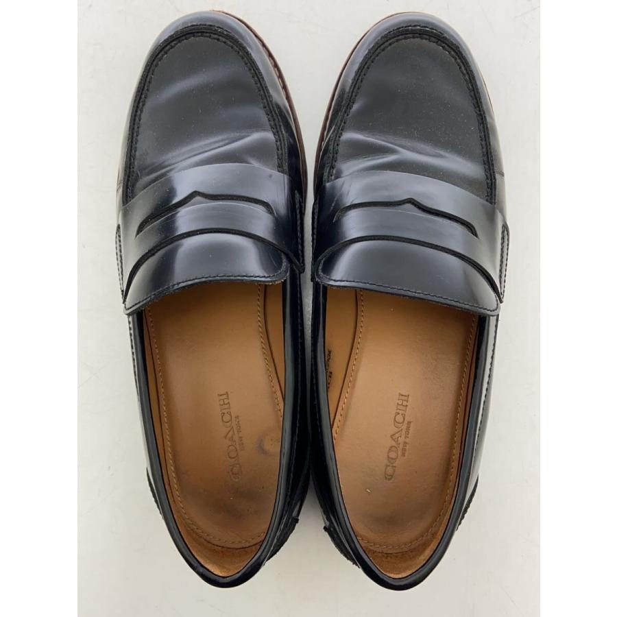 COACH ローファー/23.5cm/G1997 COACH◇ローファー/23.5cm/BLK/レザー/G1997 : セカンドストリート