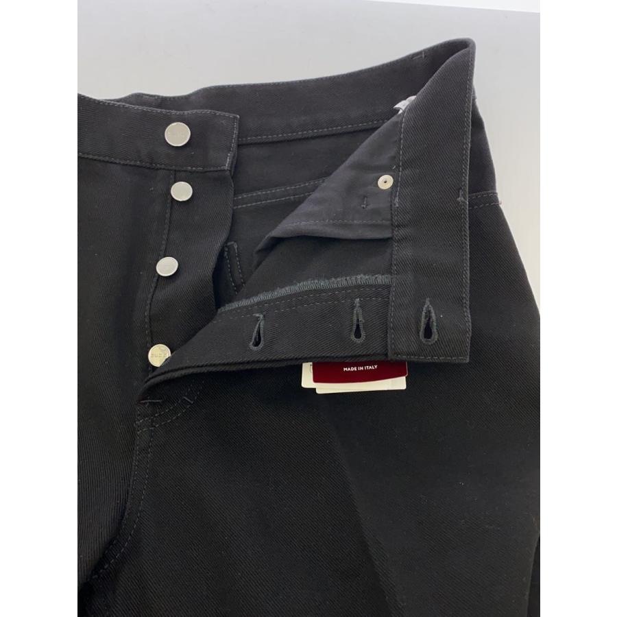GUCCI◇24SS/ホースビット付き ブラックデニムパンツ/34/コットン/BLK
