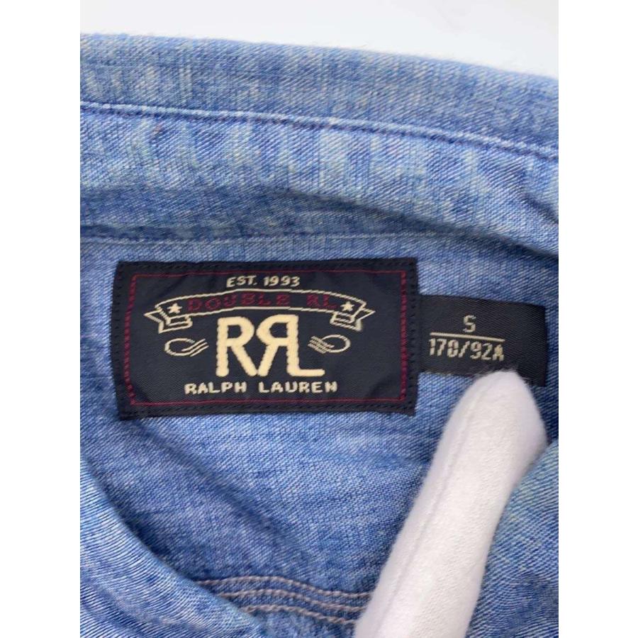 RRL◇長袖シャツ/S/コットン/BLU// : セカンドストリートYahoo!店