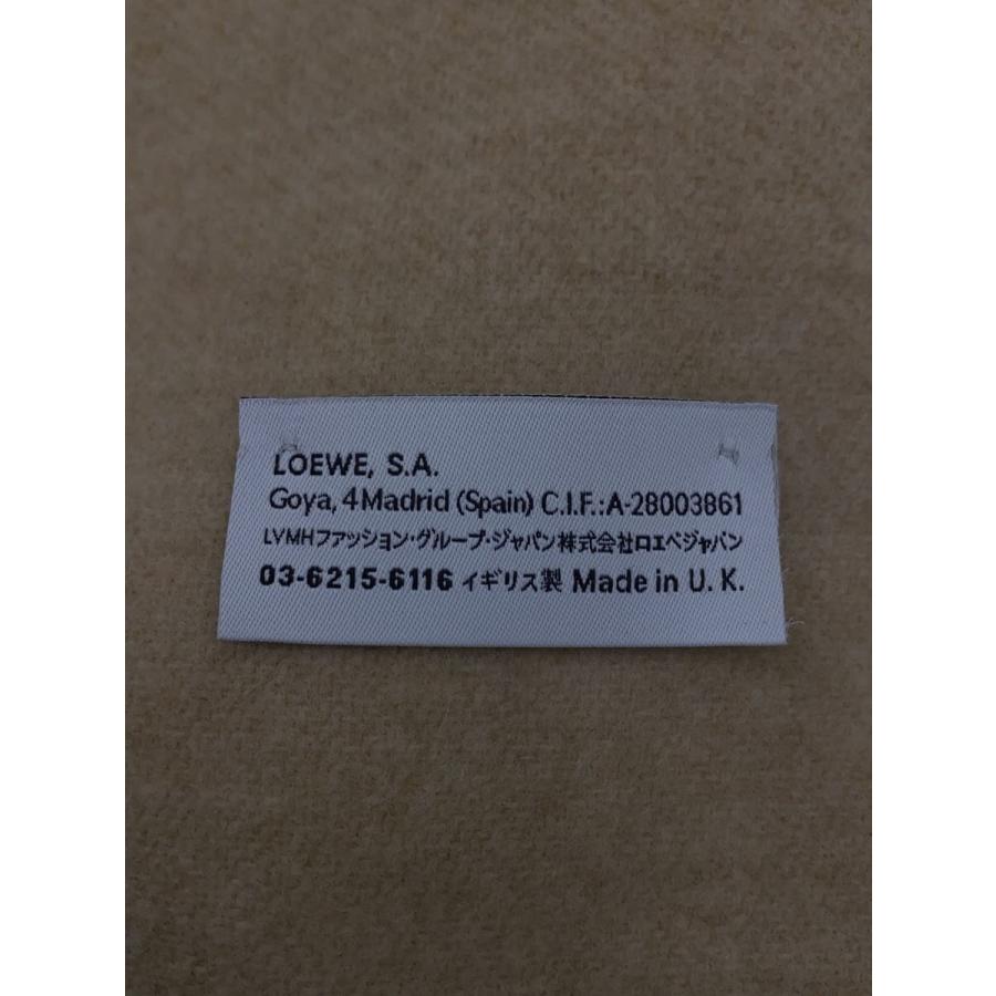 LOEWE◆マフラー/ウール/BEG/レディース/A-28003861