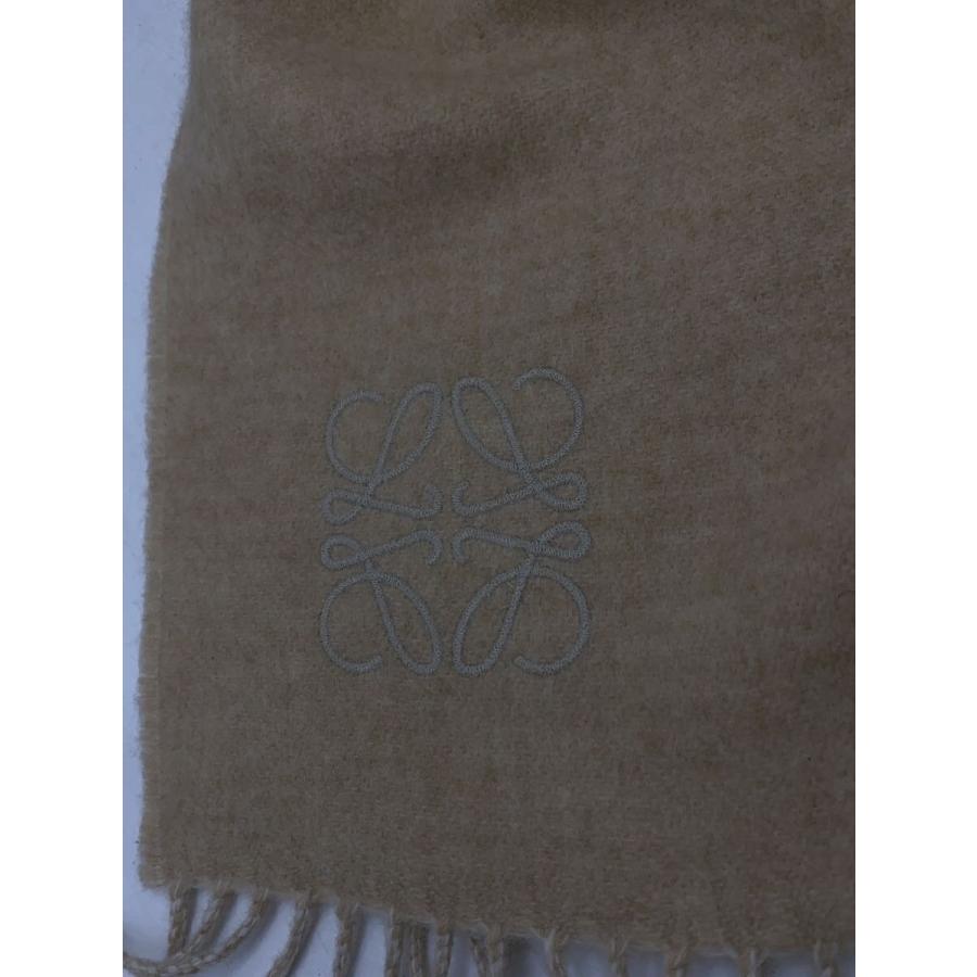 LOEWE◆マフラー/ウール/BEG/レディース/A-28003861
