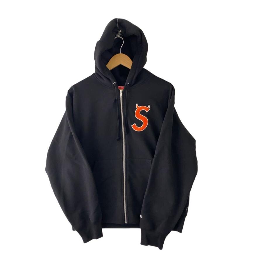 supreme ジップパーカー デビル Sロゴ ブラック Mサイズ 26SS Supreme◇ジップパーカー/S/コットン/BLK/26SS Devil S Logo Zip Up