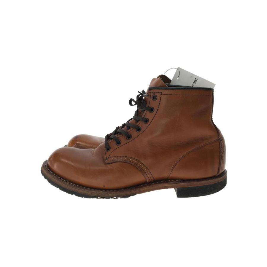 RED WING◇BECKMAN ROUND BOOTS/レースアップブーツ/US8/BRW/9013