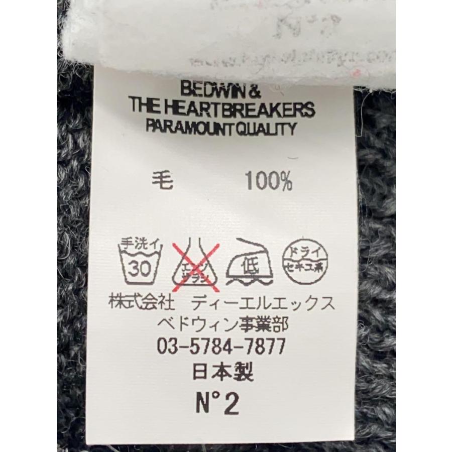 BEDWIN & THE HEARTBREAKERS◆セーター(薄手)/--/ウール/GRY｜ssol-shopping｜04