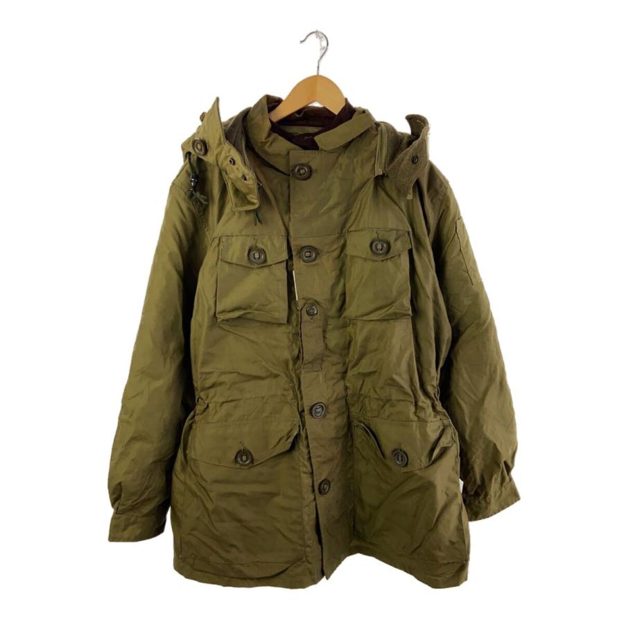 MILITARY◇カナダ軍/ECW/モッズコート/XL/コットン/KHK/無地