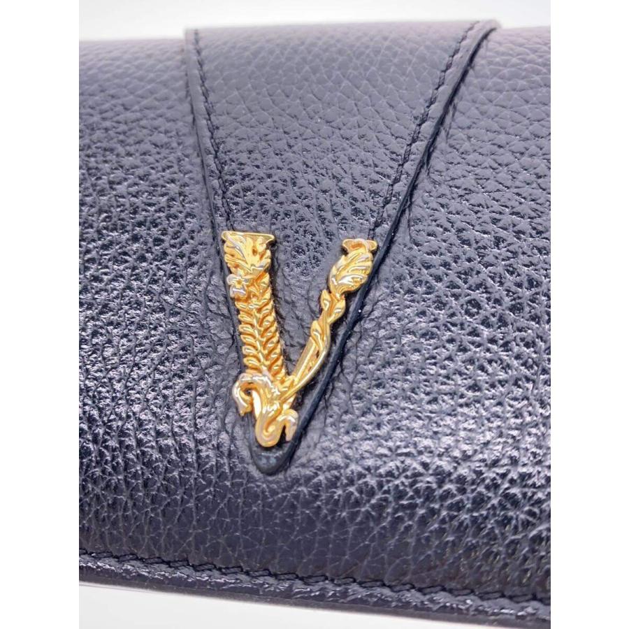 VERSACE◇2つ折り財布/--/BLK/レディース/1005973 : セカンド
