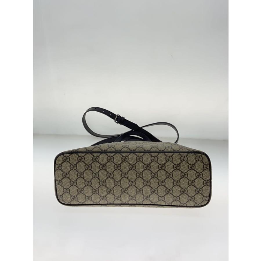 GUCCI◇GGスプリーム2AWYショルダーバッグ/レザー/BRW/総柄 : セカンド
