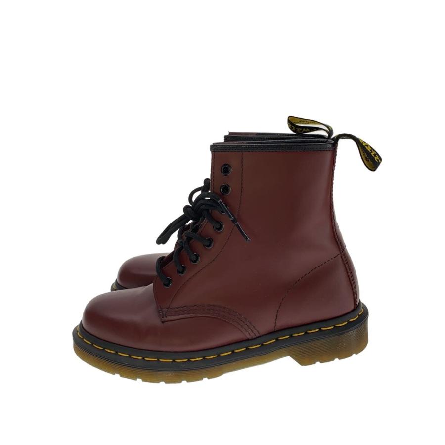 美品　ドクターマーチン 8ホール レースアップ　 厚底 27.0 チェリー Dr.Martens◇8ホール/チェリーレッド/レースアップブーツ/BRD/レザー