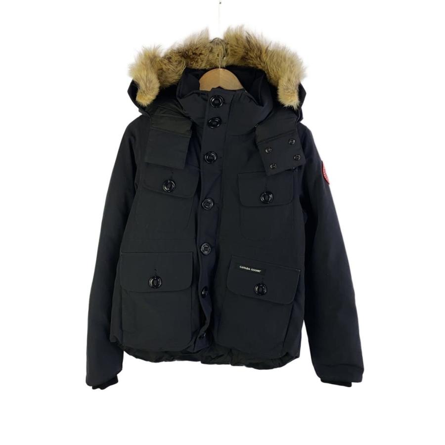 CANADA GOOSE◇ダウンジャケット/S/ポリエステル/NVY/無地/01T