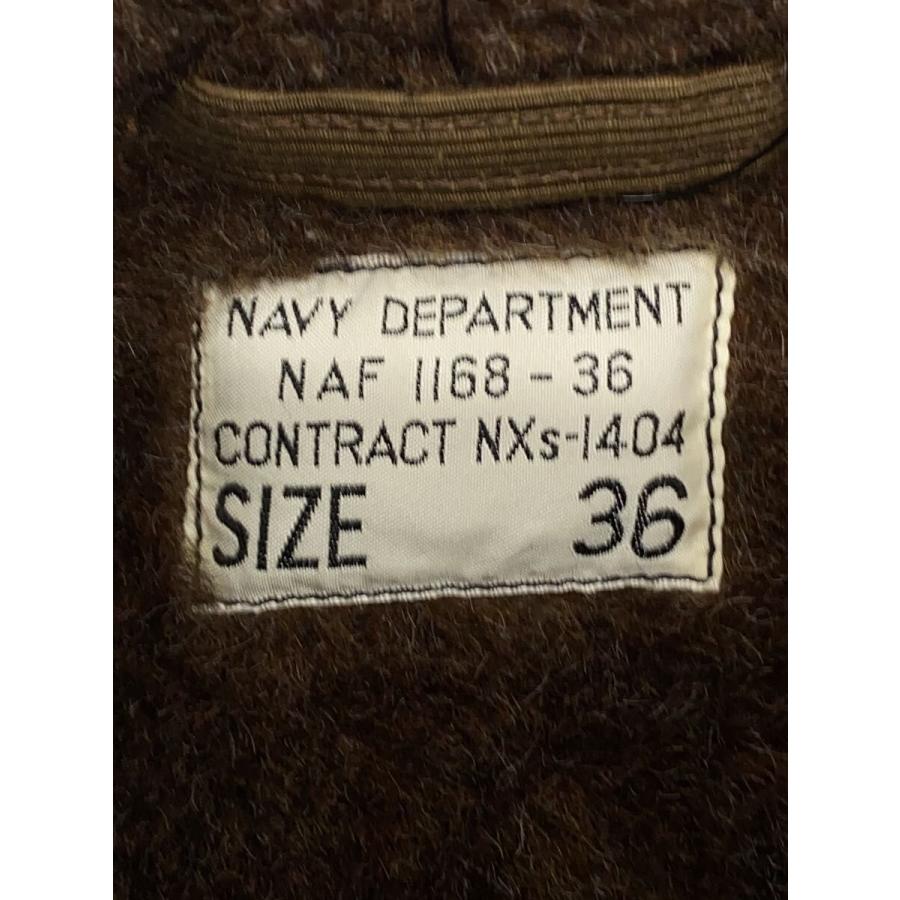 FREEWHEELERS◇NAVYDEPARTMENT/N-1/デッキジャケット/36/スウェード