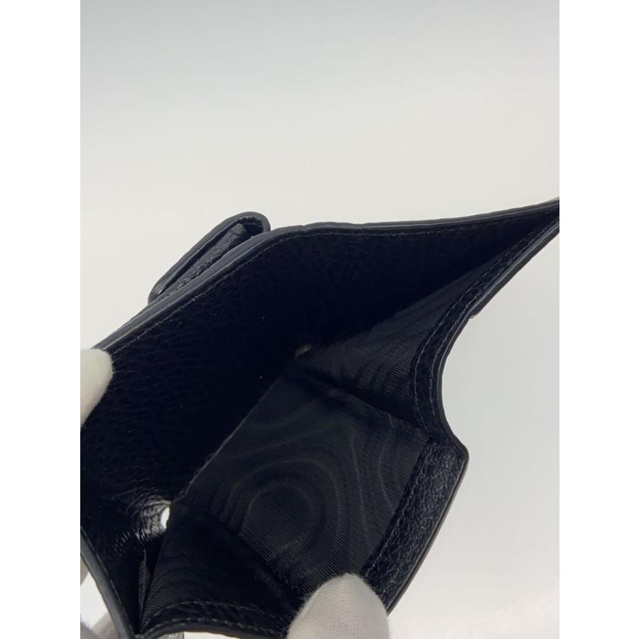 Maison Margiela（メゾンマルジェラ） 財布 三つ折り ブラック ミニ 