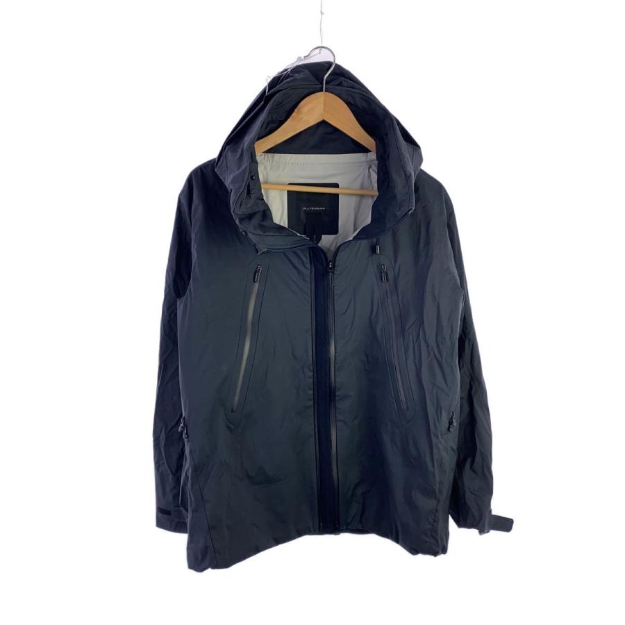 DESCENTE ALLTERRAIN ◇HARD SHELL JACKET CREAS/M/ナイロン/NVY/無地