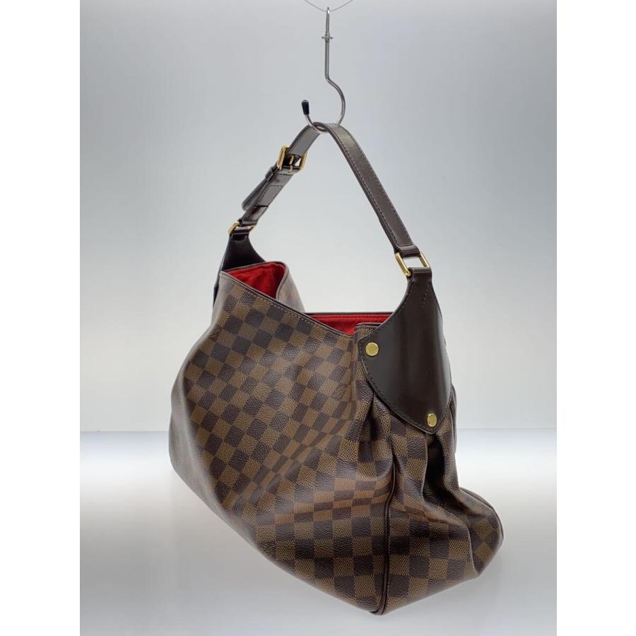 LOUIS VUITTON◇レジア_ダミエ・エベヌ/PVC/BRW : セカンドストリート 