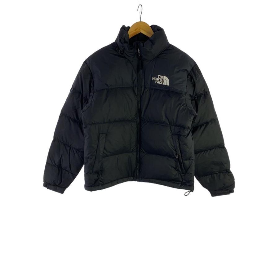 THE NORTH FACE◇ヌプシ/700/ダウンジャケット/S/ナイロン/BLK/無地 