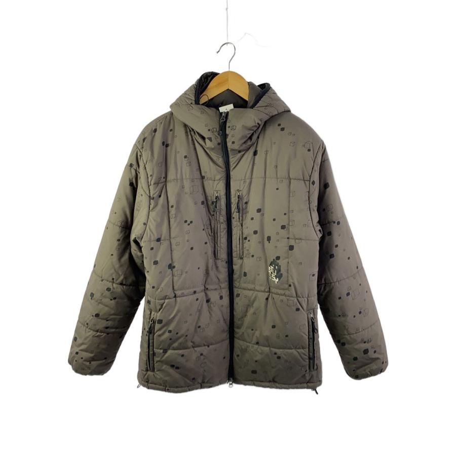 STUSSY◇ダウンジャケット/XL/ナイロン/KHK/ドット : セカンド