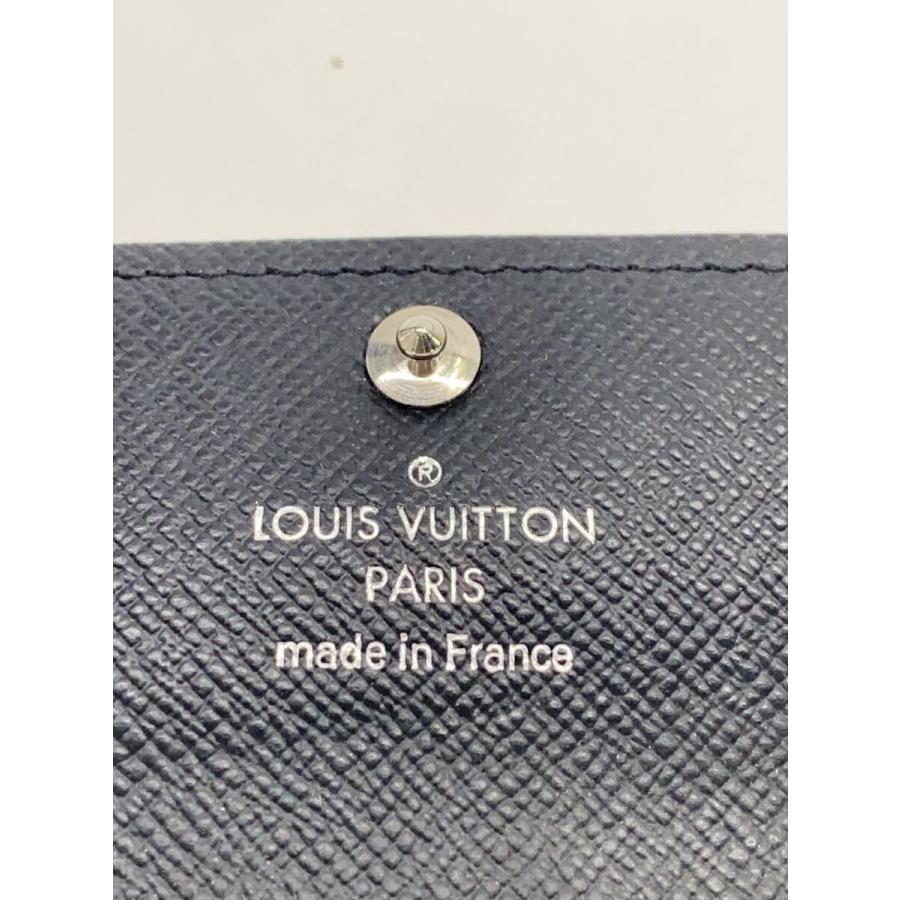 LOUIS VUITTON◇キーケース/フェイクレザー/BLK/総柄/メンズ/N62662