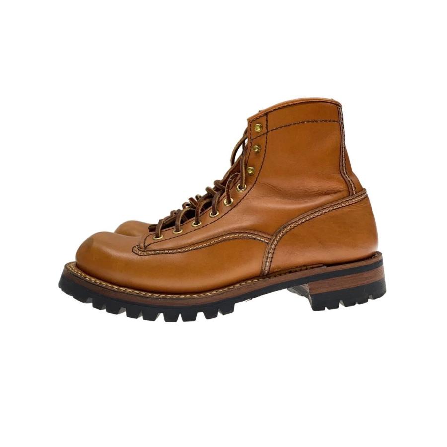 LONE WOLF ロガーブーツ US9　ナチュラル LONE WOLF BOOTS◇LOGGER/ロガー/レースアップブーツ/US9.5/BRW