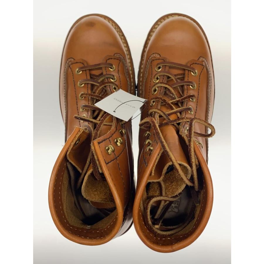 LONE WOLF BOOTS◇LOGGER/ロガー/レースアップブーツ/US9.5/BRW