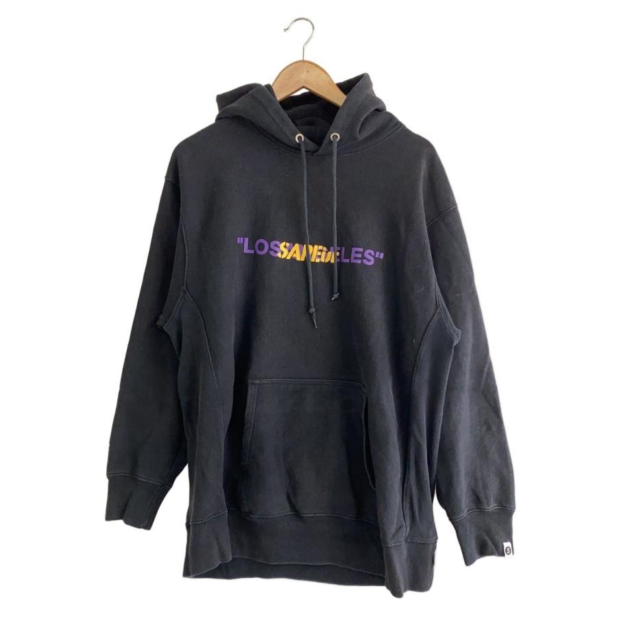 A Elegantes SAPEur◇ロッドマン/パーカー/XL/コットン/BLK/色褪せ 