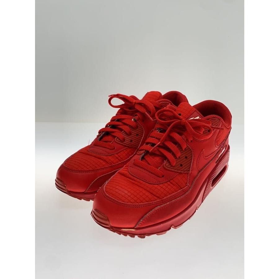 NIKE◇AIR MAX 90 ESSENTIAL/エアマックスエッセンシャル/レッド 