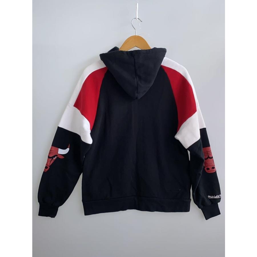 MITCHELL & NESSシカゴブルズ ナイロンパーカージャケット mitchell&ness◇パーカー/S/--/BLK/NBA FINALS 1996/シカゴブルズ