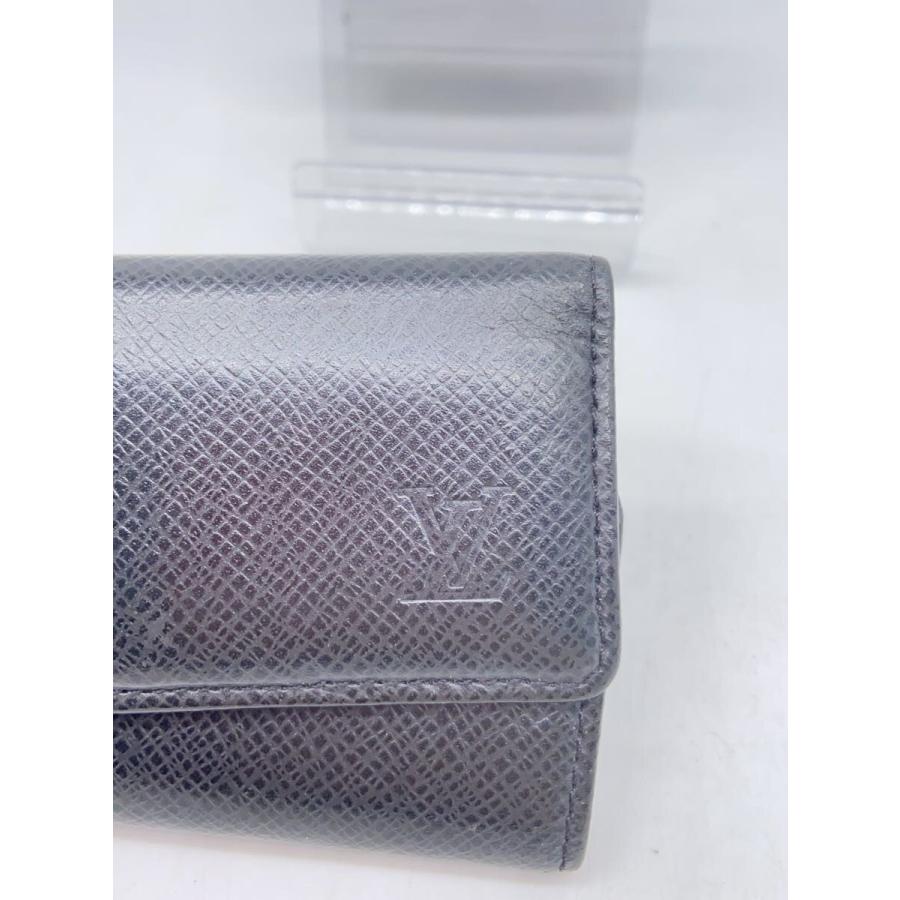 LOUIS VUITTON◇ミュルティクレ6_タイガ/牛革/BLK/メンズ// : セカンド