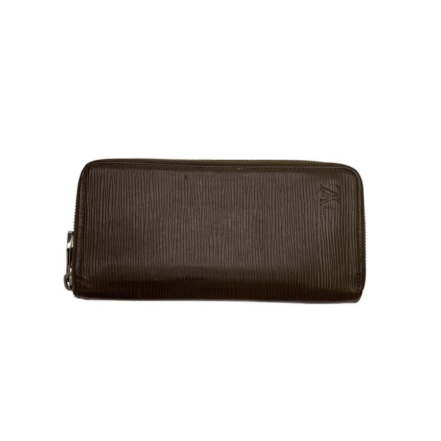 LOUIS VUITTON◇ジッピーウォレット・ヴェルティカル長財布/レザー/BRW