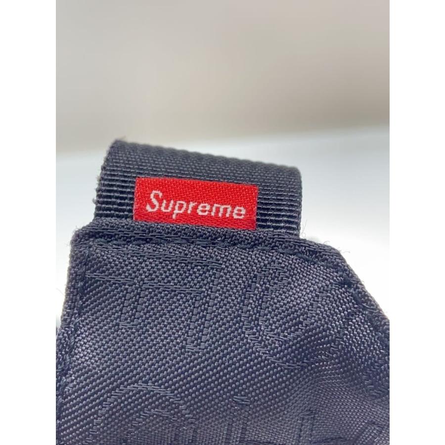 Supreme◇19ss/ウエストバッグ/ナイロン/BLK/総柄/CORDURA
