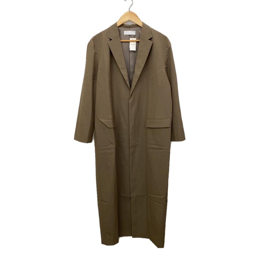 定価8万＊新品タグ付✨ AP STUDIO ロングチェスターコート カーキ AP STUDIO◇チェスターコート/38/ウール/BRW/23-080-586-700-3-0