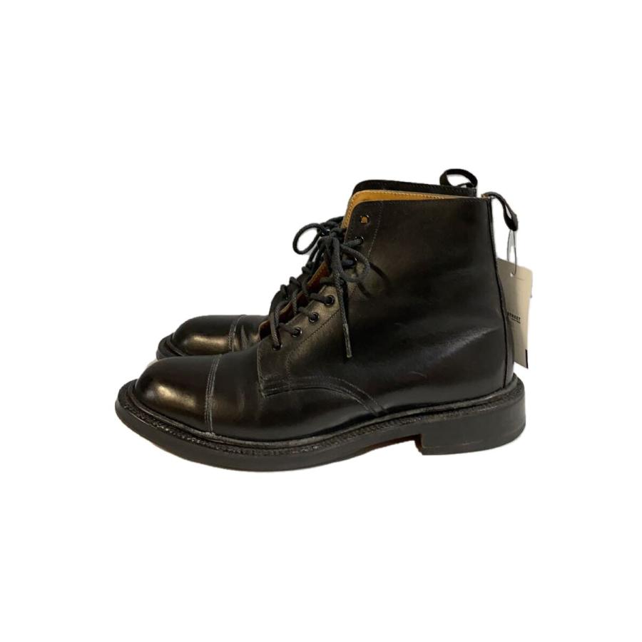 Tricker's レザー ブラック ブーツ レースアップ Tricker's◇レースアップブーツ/--/BLK/レザー : セカンドストリート