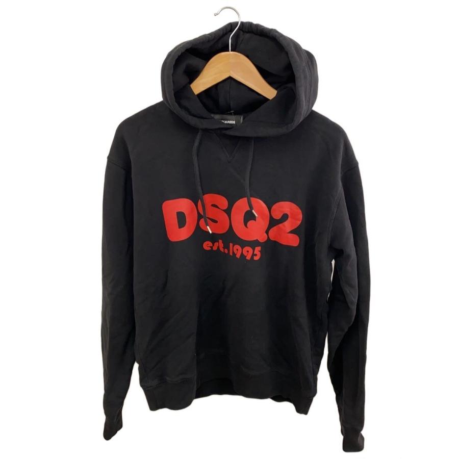 DSQUARED2◇パーカー/M/コットン/BLK/S74GU0691 : セカンドストリート 
