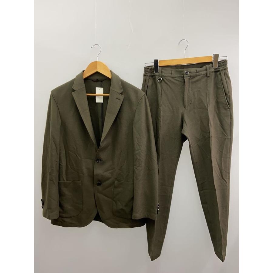 AOURE◇セットアップ/L/ポリエステル/KHK/無地/AMFJ234172/AMFP234172