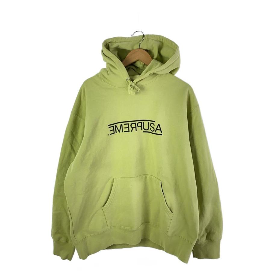 Supreme◇USA HOODED SWEATSHIRT/パーカー/XL/コットン/GRN : セカンド 
