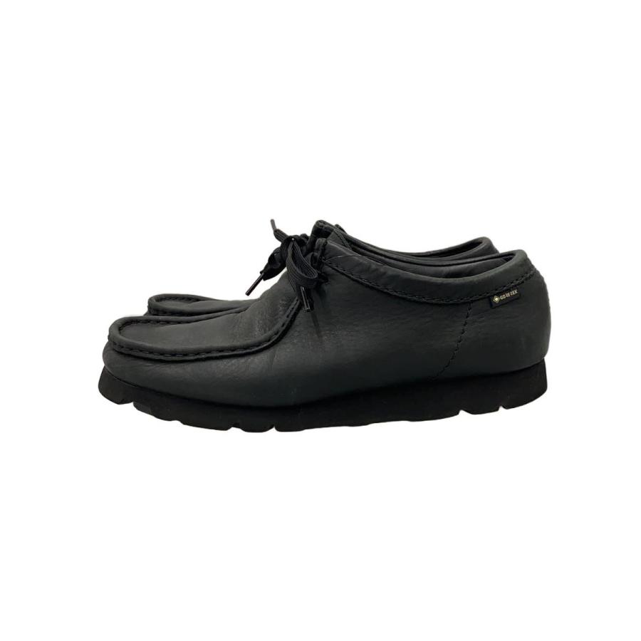 中古　Clarks◆シューズ/BLK Clarks◇デッキシューズ/UK8/BLK/レザー// : セカンドストリートYahoo